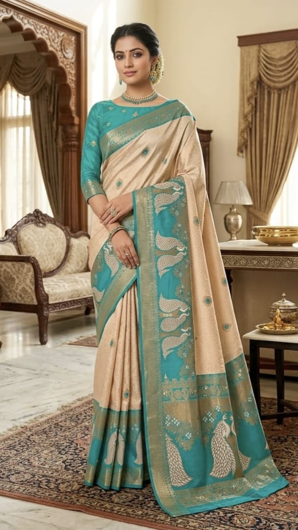 Mayil Pattu Saree Collection | Traditional & Elegant Semi Silk Sarees I MAYIL008