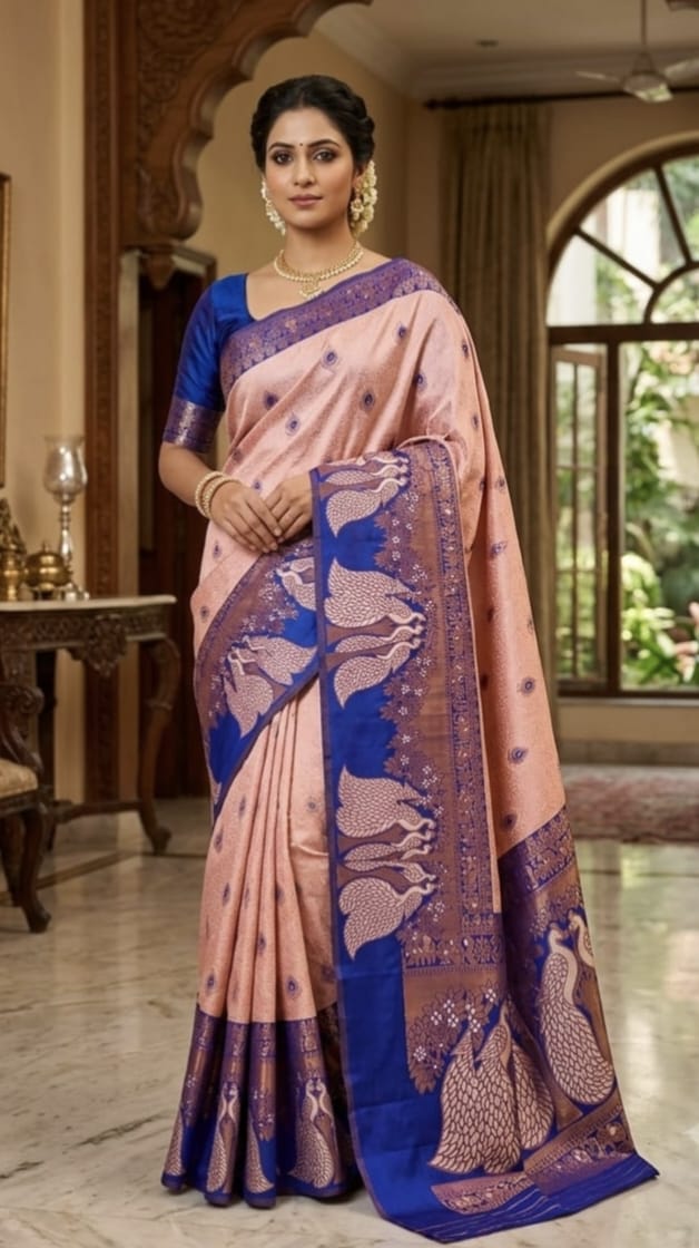 Mayil Pattu Saree Collection | Traditional & Elegant Semi Silk Sarees I MAYIL005