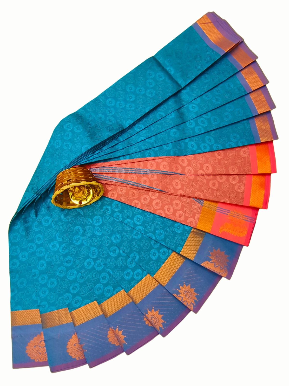 Emboss Silk Saree | Semi Silk Saree with Rich Embossed Design | ANUSH24