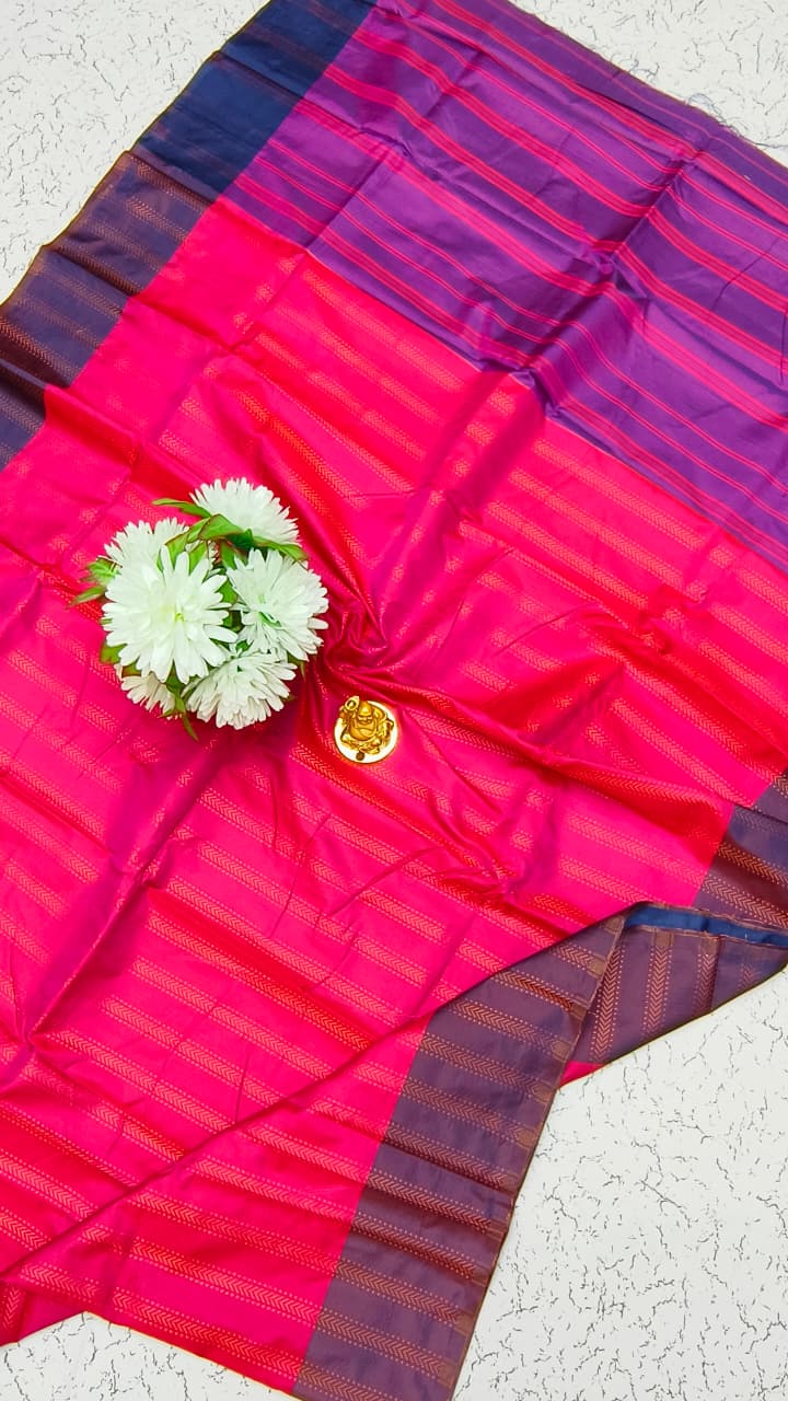Aarani Soft Silk Saree | Traditional Soft Silk | AARAN10