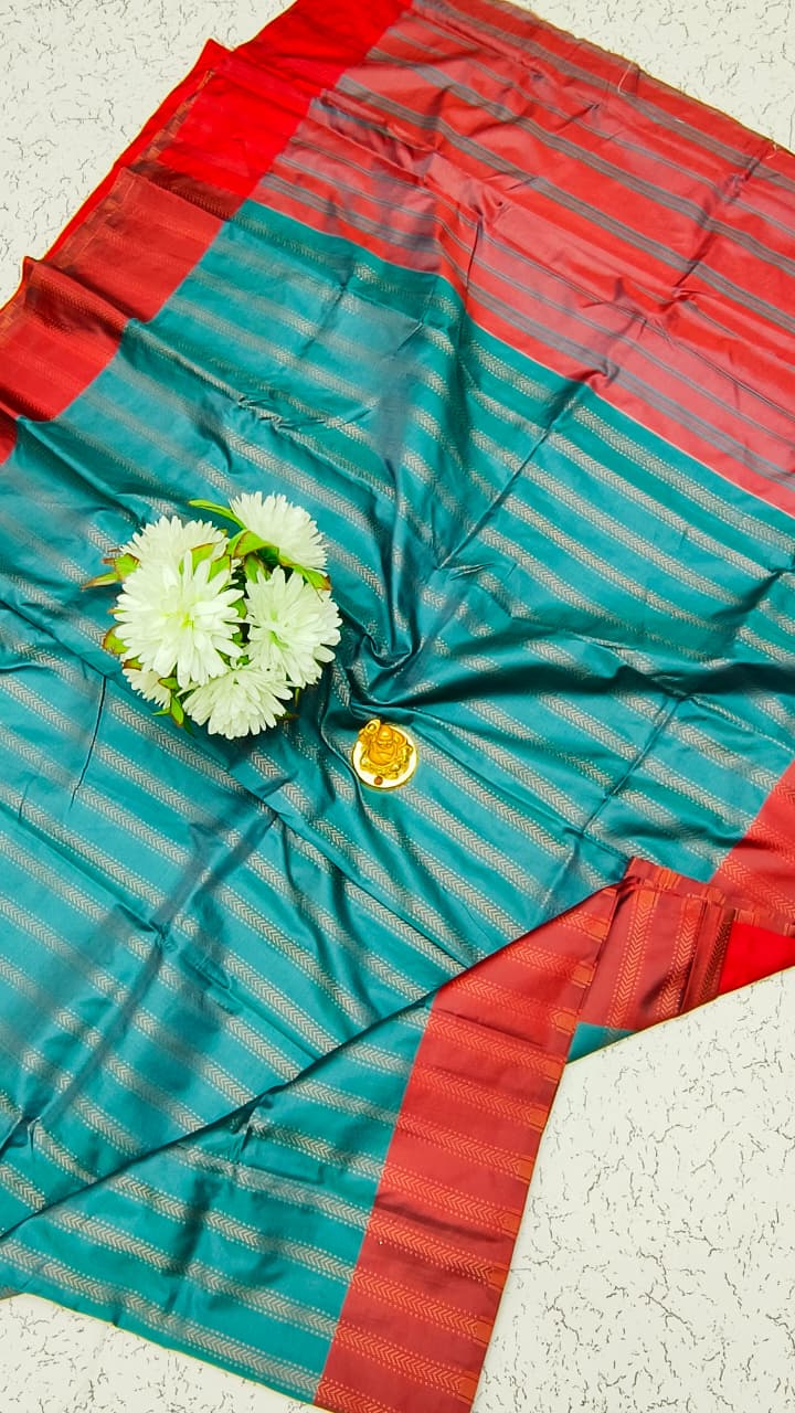 Aarani Soft Silk Saree | Traditional Soft Silk | AARAN22