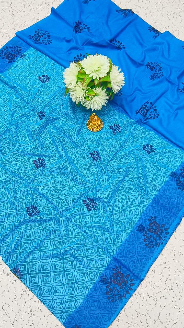 Soft Cotton Saree | Pure Cotton | Lightweight & Comfortable Everyday Wear | SFTCT10