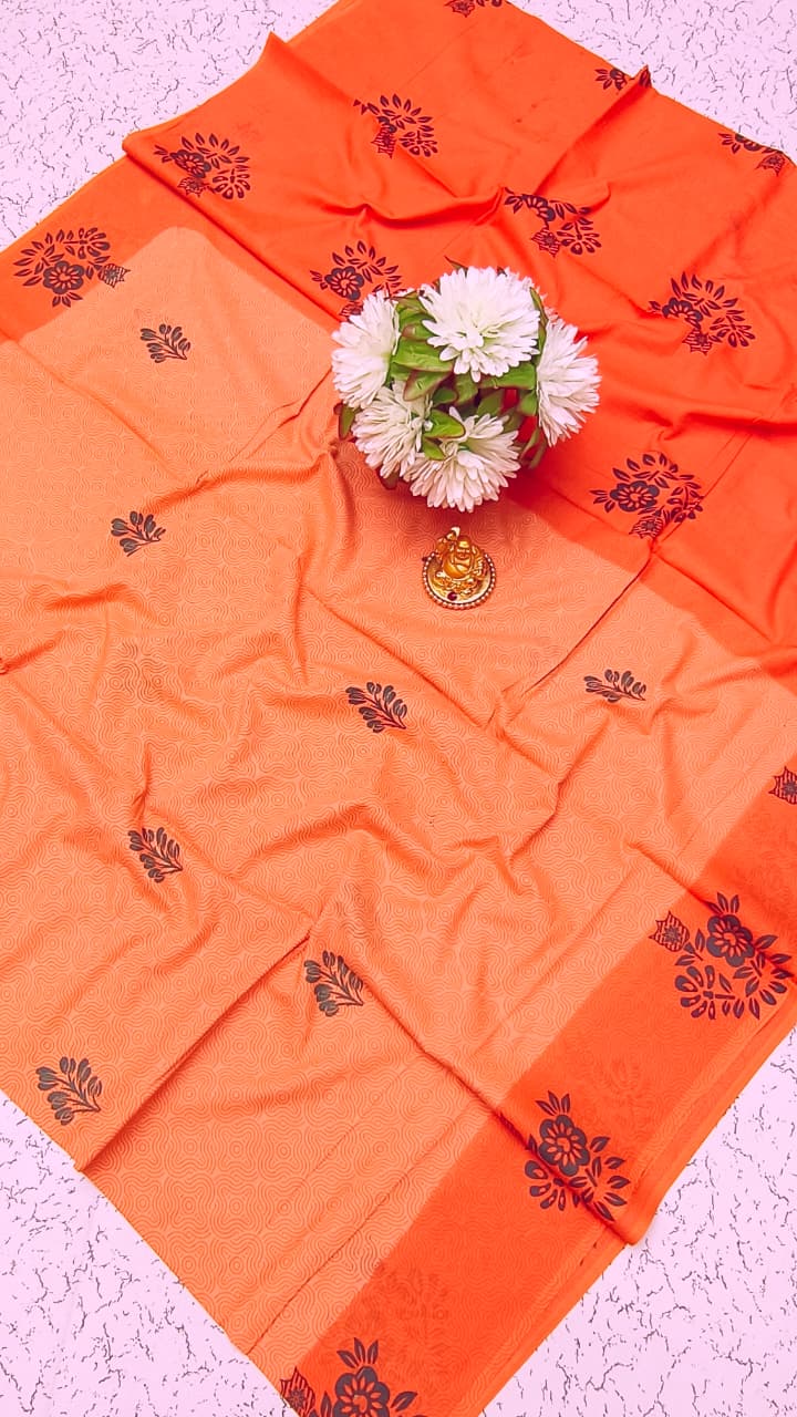 Soft Cotton Saree | Pure Cotton | Lightweight & Comfortable Everyday Wear | SFTCT14
