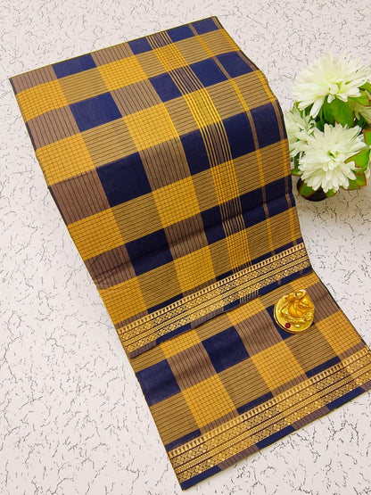Chettinad Cotton Sarees – Traditional & Comfortable Cotton Sarees - CHETCK10
