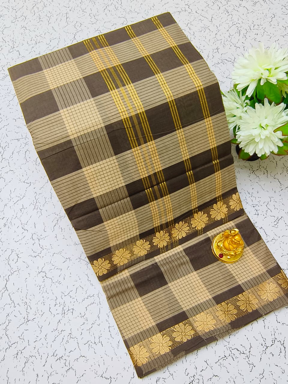 Chettinad Cotton Sarees – Traditional & Comfortable Cotton Sarees - CHETCK12