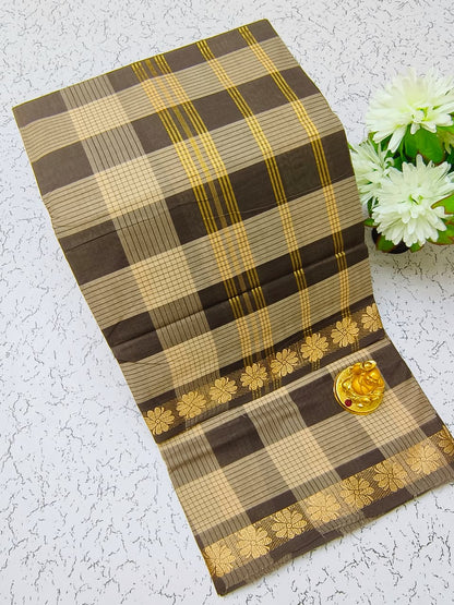 Chettinad Cotton Sarees – Traditional & Comfortable Cotton Sarees - CHETCK12