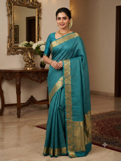 Chettinad Cotton Sarees – Traditional & Comfortable Cotton Sarees - CHETCK14