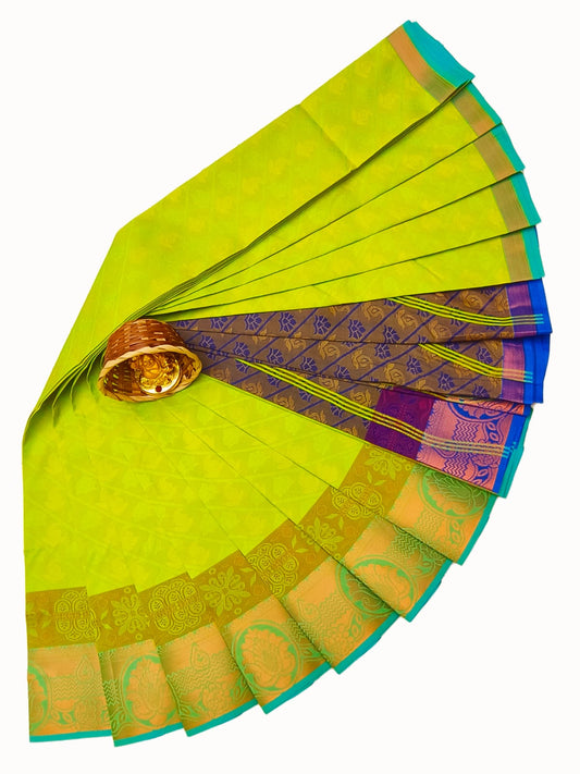 Emboss Silk Saree | Semi Silk Saree with Rich Embossed Design | ANUSH15