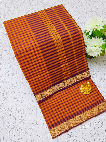 Chettinad Cotton Sarees – Traditional & Comfortable Cotton Sarees - CHETCK15