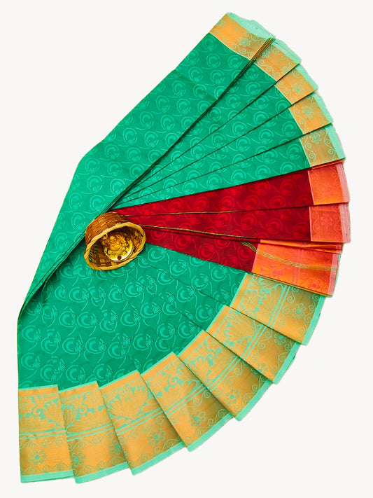 Emboss Silk Saree | Semi Silk Saree with Rich Embossed Design | ANUSH16