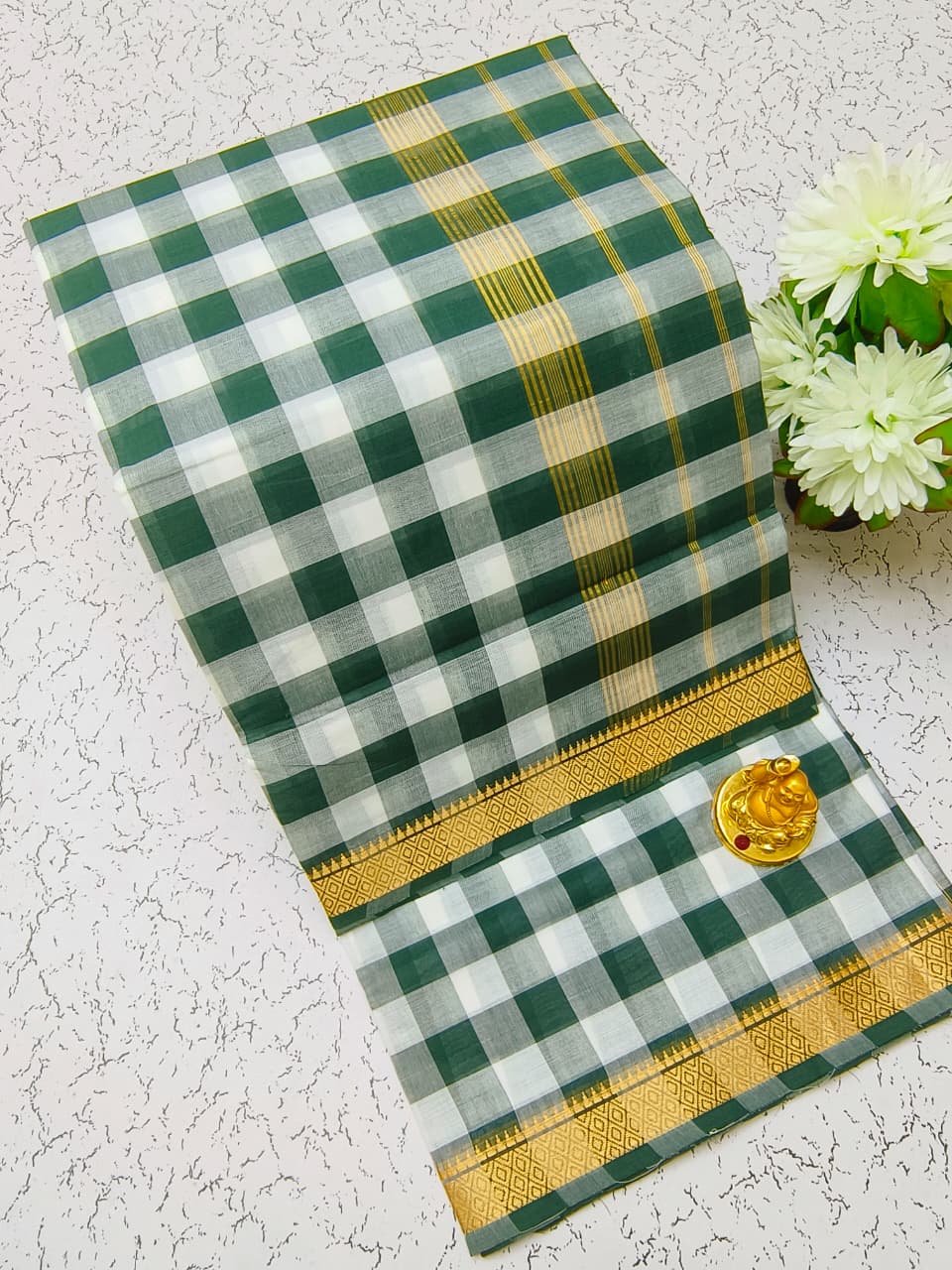 Chettinad Cotton Sarees – Traditional & Comfortable Cotton Sarees - CHETCK19