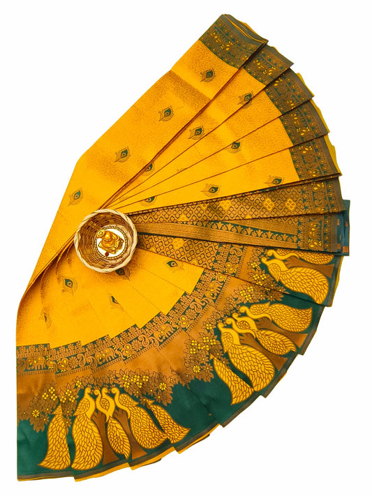 Mayil Pattu Saree Collection | Traditional & Elegant Semi Silk Sarees  I MAYIL014