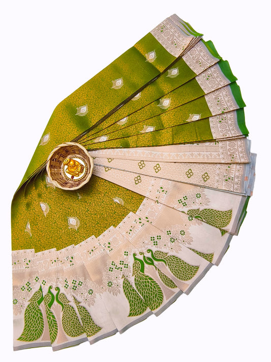 Mayil Pattu Saree Collection | Traditional & Elegant Semi Silk Sarees  I MAYIL015