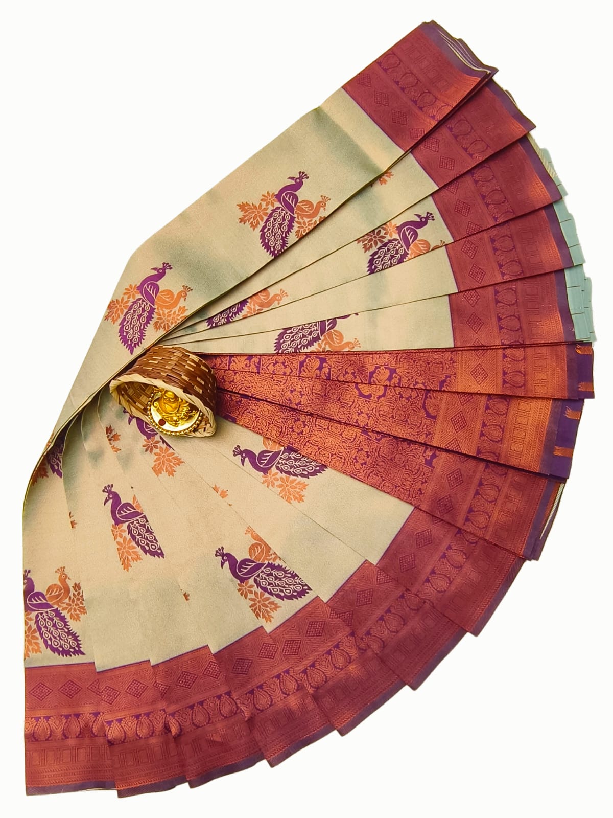 Mayil Pattu Saree Collection | Traditional & Elegant Semi Silk Sarees I MAYILS006
