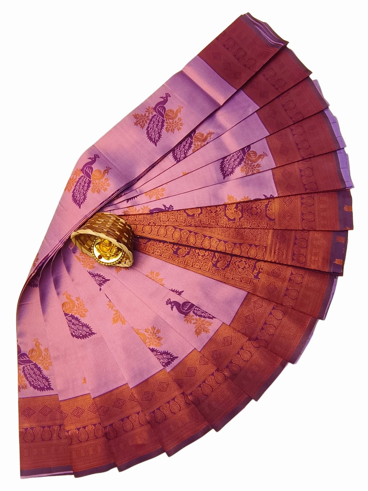 Mayil Pattu Saree Collection | Traditional & Elegant Semi Silk Sarees I MAYILS008