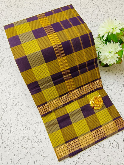 Chettinad Cotton Sarees – Traditional & Comfortable Cotton Sarees - CHETCK21