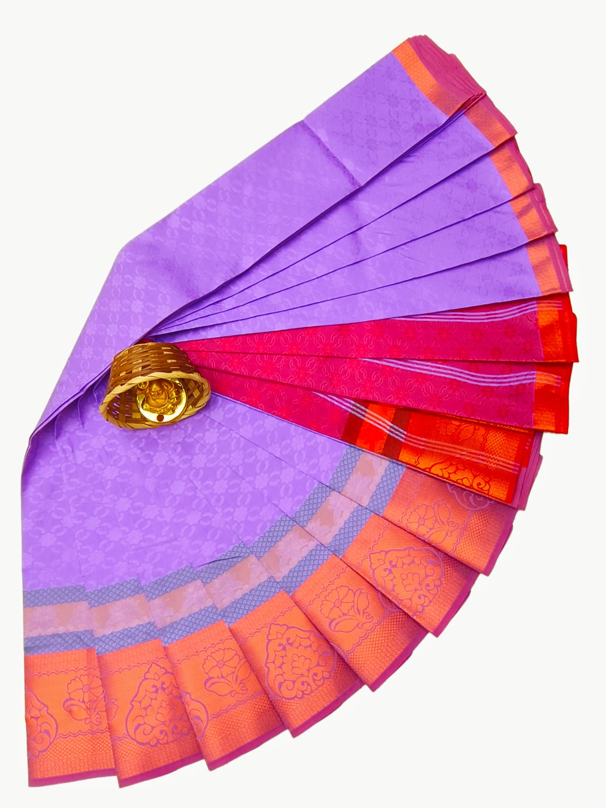 Emboss Silk Saree | Semi Silk Saree with Rich Embossed Design | ANUSH04