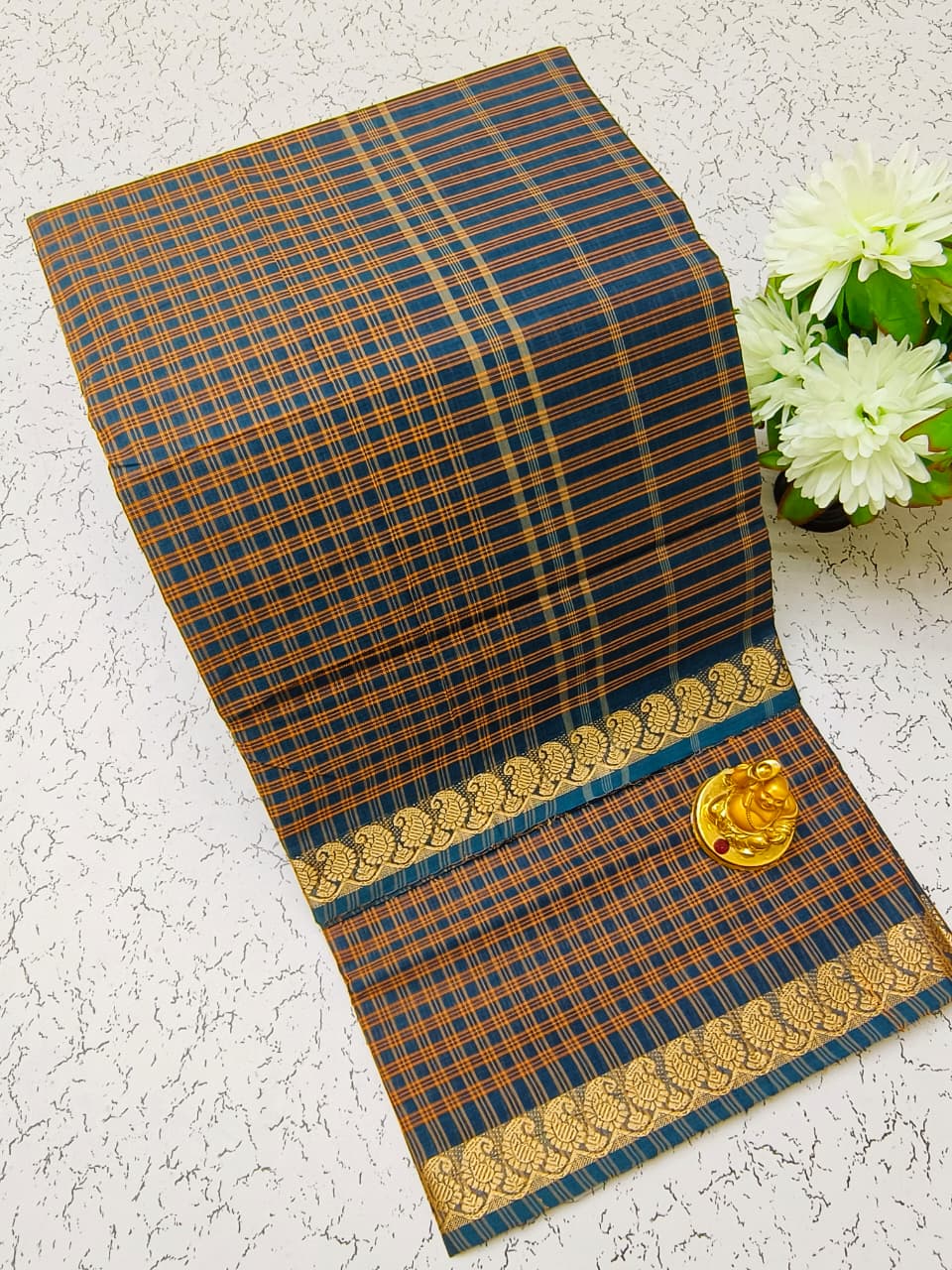 Chettinad Cotton Sarees – Traditional & Comfortable Cotton Sarees - CHETCK09