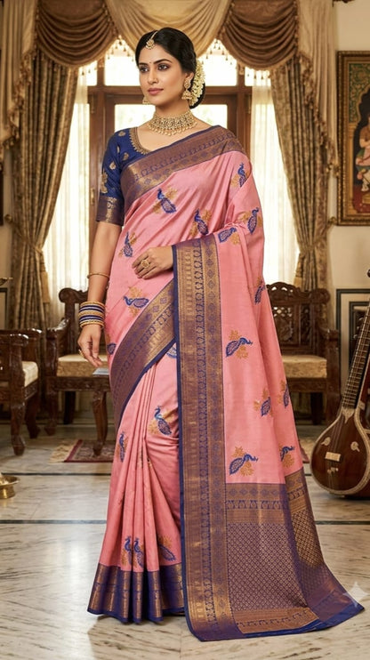 Mayil Pattu Sarees – Beautiful Peacock Motif Sarees | MAYIL_PL_03