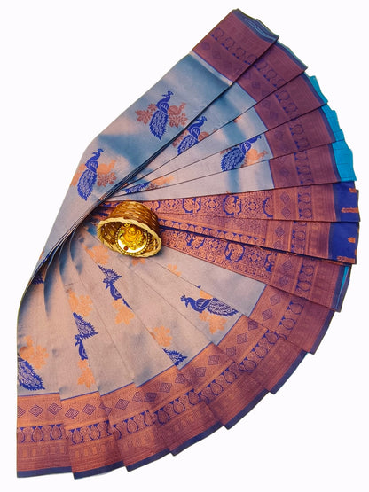 Mayil Pattu Sarees – Beautiful Peacock Motif Sarees | MAYIL_PL_05