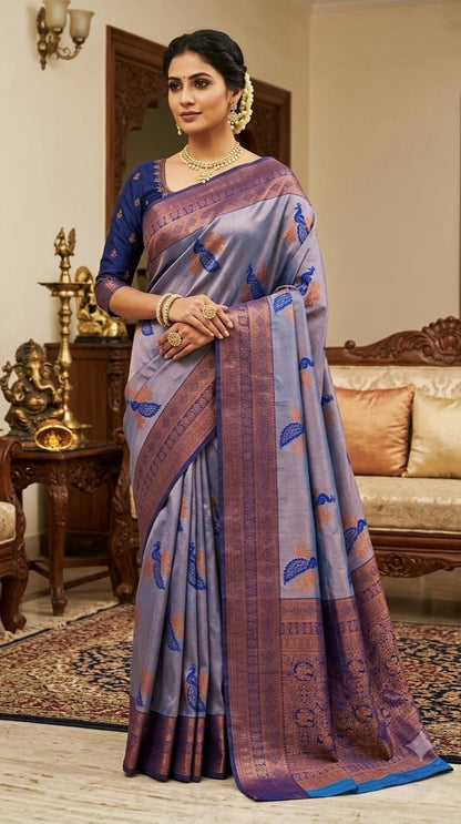 Mayil Pattu Sarees – Beautiful Peacock Motif Sarees | MAYIL_PL_05