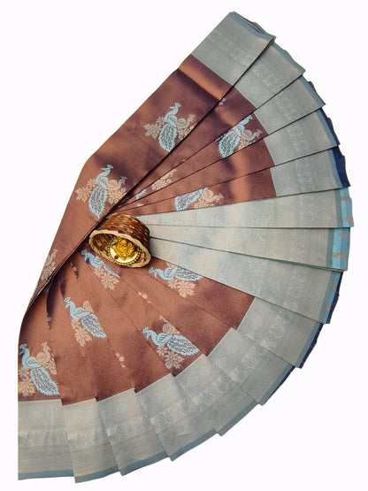 Mayil Pattu Sarees – Beautiful Peacock Motif Sarees | MAYIL_PL_07