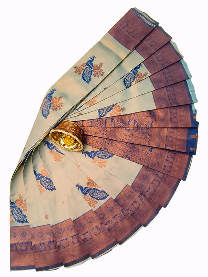 Mayil Pattu Sarees – Beautiful Peacock Motif Sarees | MAYIL_PL_19