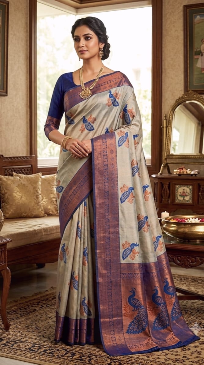 Mayil Pattu Sarees – Beautiful Peacock Motif Sarees | MAYIL_PL_19