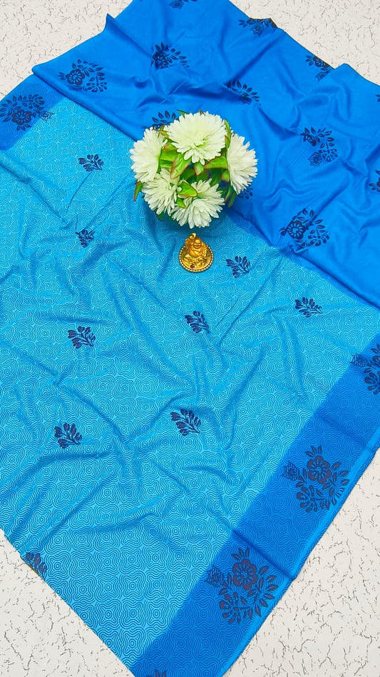 Soft Cotton Saree | Pure Cotton | Lightweight & Comfortable Everyday Wear | SFTCT10