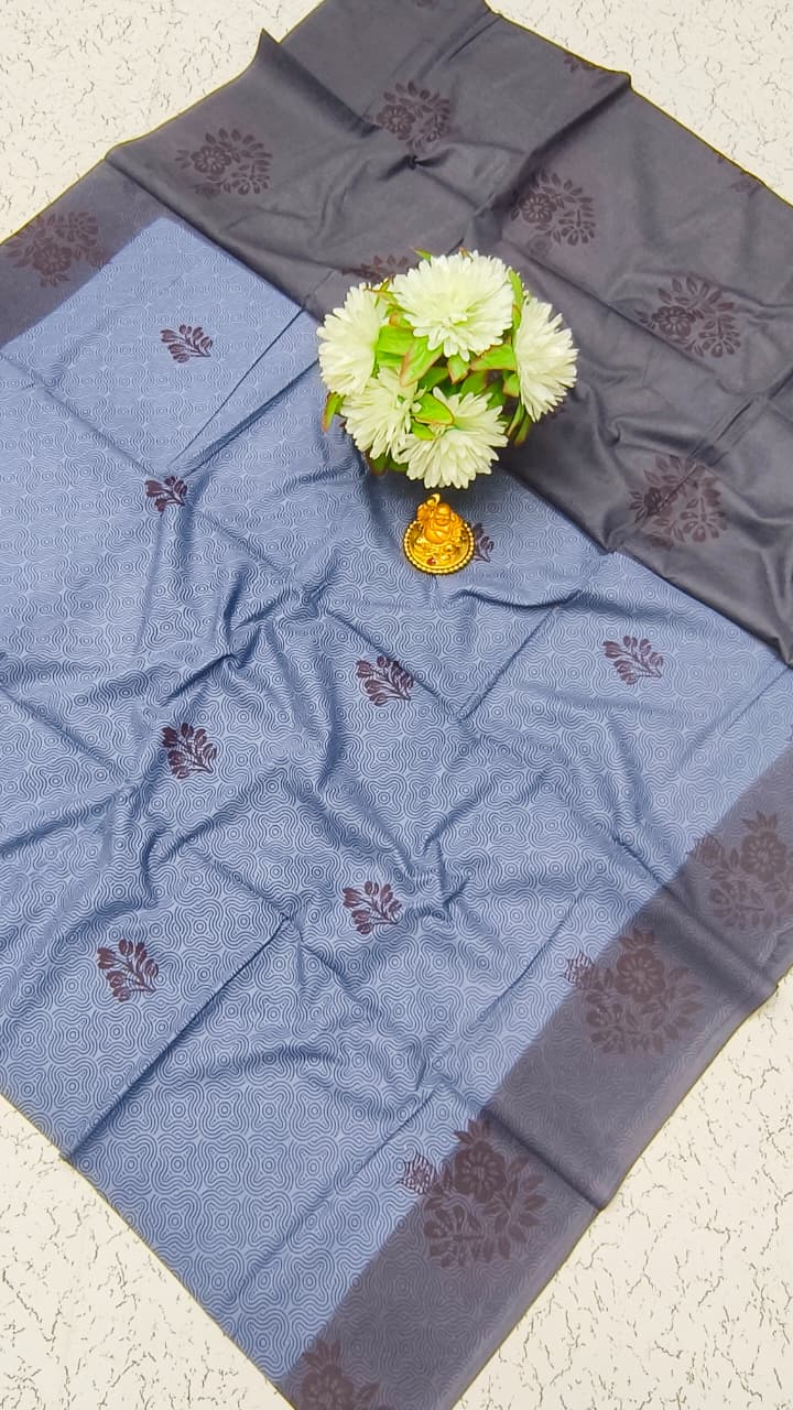 Soft Cotton Saree | Pure Cotton | Lightweight & Comfortable Everyday Wear | SFTCT11