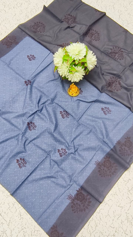 Soft Cotton Saree | Pure Cotton | Lightweight & Comfortable Everyday Wear | SFTCT11
