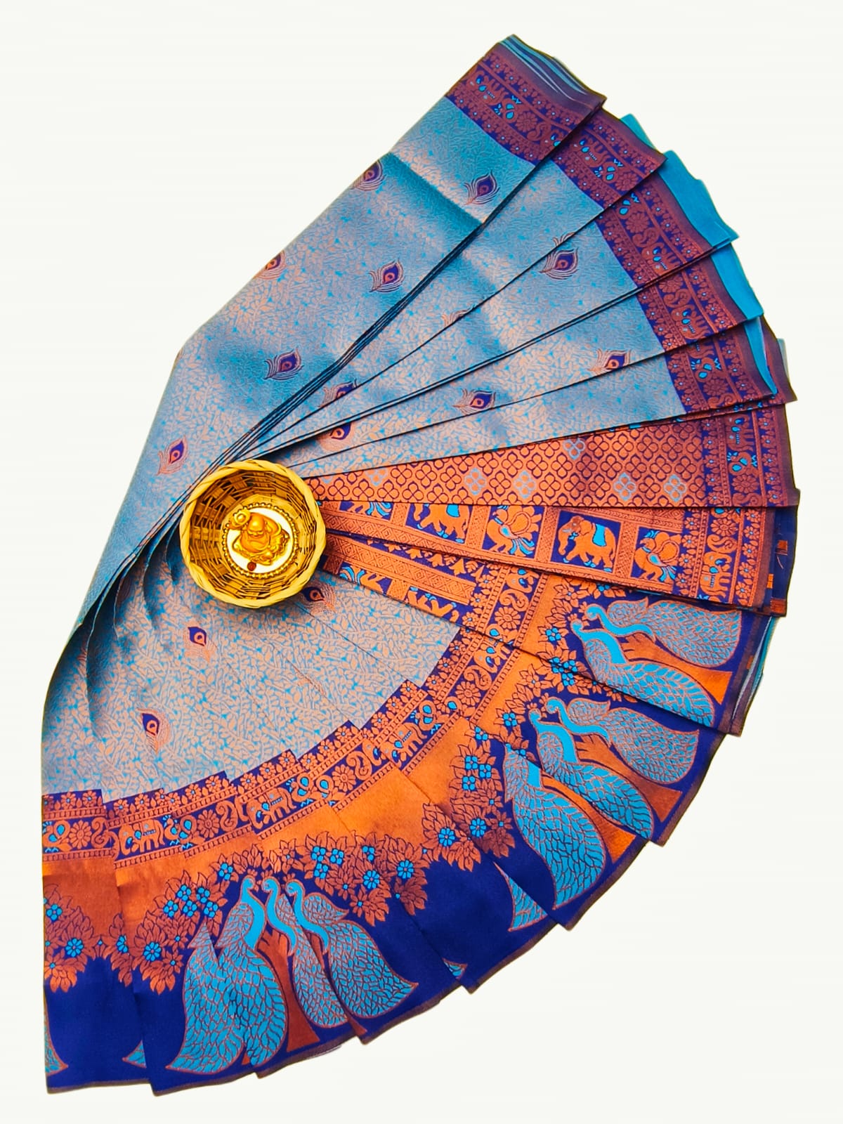 Mayil Pattu Sarees – Beautiful Peacock Feather Motif Sarees | MAYILFE-02