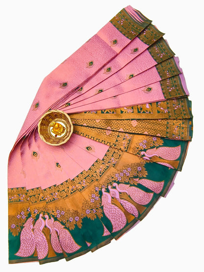 Mayil Pattu Sarees – Beautiful Peacock Feather Motif Sarees | MAYILFE-04